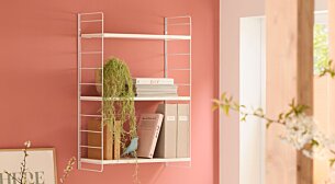 STEP XL-1x2 Hanging Shelf | Decor white