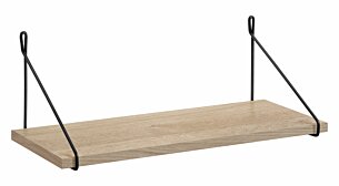 VINTAGE+FIL Hanging Shelf | Decor oak wood veneer