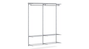 WALK-IN D-200 Regalsystem | 165x200x44 cm | grau