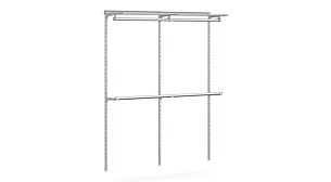 WALK-IN D-203 Regalsystem | 165x200x44 cm | grau