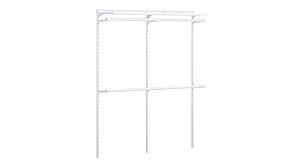 WALK-IN L-203 Regalsystem | 165x200x43 cm | weiß