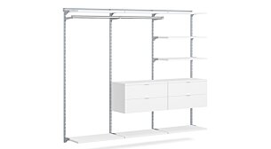 WALK-IN L-305 Wardrobe System | 250x200x45 cm