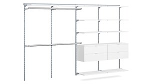 WALK-IN L-407 Schranksystem | 330x200x45 cm