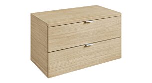 WALK-IN Schubladenelement 2 Auszüge | 79x40x44 cm | eiche