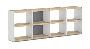 YOMO 4x2 Shelving System | 224x79x35 cm (LxHxD)