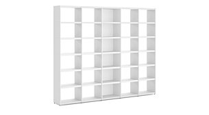 YOMO 5x6 Regalsystem | 280x225x35 cm | weiß