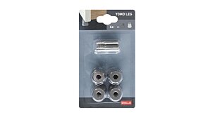 YOMO Leveling Feet - 4 pcs | grey
