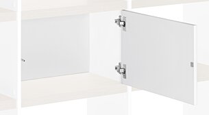 YOMO D-Tür/Rückwand Set | 1 Fach