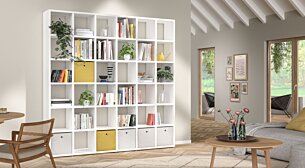 BOON 6x6 Bookshelf | Decor white