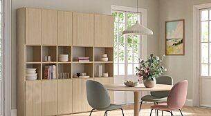 BOON Mix-5x6-P Regalsystem  | 224x218x35 cm (LxHxT) | eiche