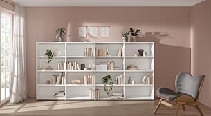 CASE 4x4 Bookshelf | white