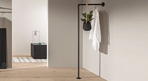 CAST W-02 Kleiderständer | Höhe 156 cm | schwarz