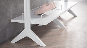 CLOS-IT Schuhhalter - 2 Stck | für Böden 79x2,5 cm