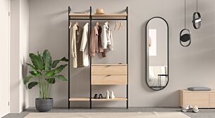 CLOS-IT W-154 Open Wardrobe System