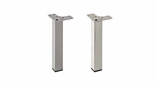 FLASH Möbelfüße eckenbündig - 2,4 cm