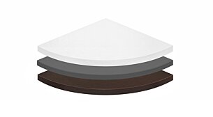 LITE Corner Shelf Boards - 1,9 cm | 30x30x1,9 cm