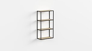 LIUM L-1x3 Hanging Shelf | Decor oak