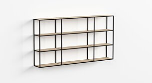LIUM MIX-3x3-1 Hängeregalsystem