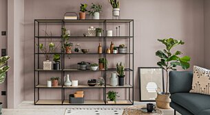 LIUM MIX-3x5-1 Shelving Unit | Decor oak