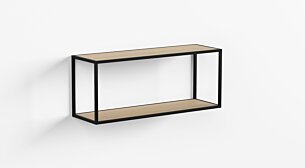 LIUM XL-1x1 Hängeregalsystem | Dekor eiche