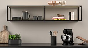 LIUM XL-2x1 Hanging Shelf | Decor oak