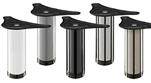 PASO Pieds de meuble ronds - 6 cm | 6x19 cm