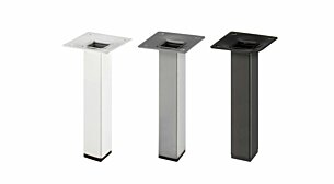 PLIX Möbelfüße eckig - 24 mm