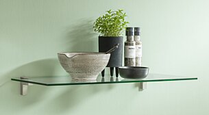 SQUARE+ELIOT Wandregal Küche Glas | Motto Küche