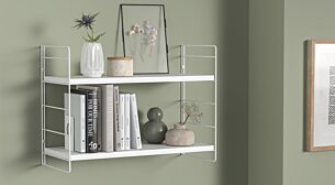 STEP XL-1x1 Hanging Shelf | Decor white