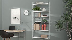 STEP XL-1x5 Hanging Shelf | Decor white