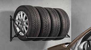 TIRE-UP Tyre Rack | 106x59x50 cm | black