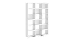 YOMO Wohnregal online bestellen | REGALRAUM YOMO 3x1 Regalsystem | 168x42x35 cm (LxHxT) | eicheweiß