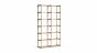 AIKO 2x6 Regalsystem Holz | 122x213x36 cm | eiche
