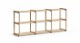 AIKO 3x2 Regalsystem Holz | 179x75x36 cm | eiche