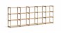 AIKO 5x3 Wooden Shelving Unit | 293x109x36 cm | oak
