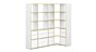 BOON Mix-5x5-P Eckregal | 181/88x183x33 cm | Dekor weiÃŸ