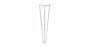 HAIRPIN Furniture Legs | Decor white