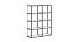 LIUM L-2x4 Shelving Unit | Decor glass clear