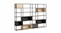 LIUM MIX-4x6-P Ã‰tagÃ¨re modulable | 288x208x36 cm | DÃ©cor chÃªne