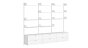 ON-WALL B-304 Shelving System | 241x200x44 cm | Decor white