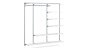 WALK-IN L-252 Wardrobe Shelving | 215x200x43 cm | Decor white