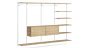WALK-IN L-354 Schranksystem | 295x200x45 cm | Dekor eiche