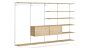 WALK-IN L-404 Ã‰tagÃ¨re placard | 330x200x45 cm | DÃ©cor chÃªne