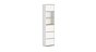YOMO 1x6-P Shelving Unit with Doors | 57x225x35 cm | oak/white