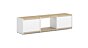 YOMO 3x1-P Lowboard | 168x42x35 cm | eiche/weiÃŸ