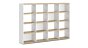 YOMO 4x4 Shelving System | 224x152x35 cm | Decor oak