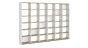 YOMO 6x6 Regalsystem | 335x225x35 cm | Dekor eiche