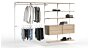 WALK-IN L-407 Wardrobe System | 330x200x45 cm | Decor oak