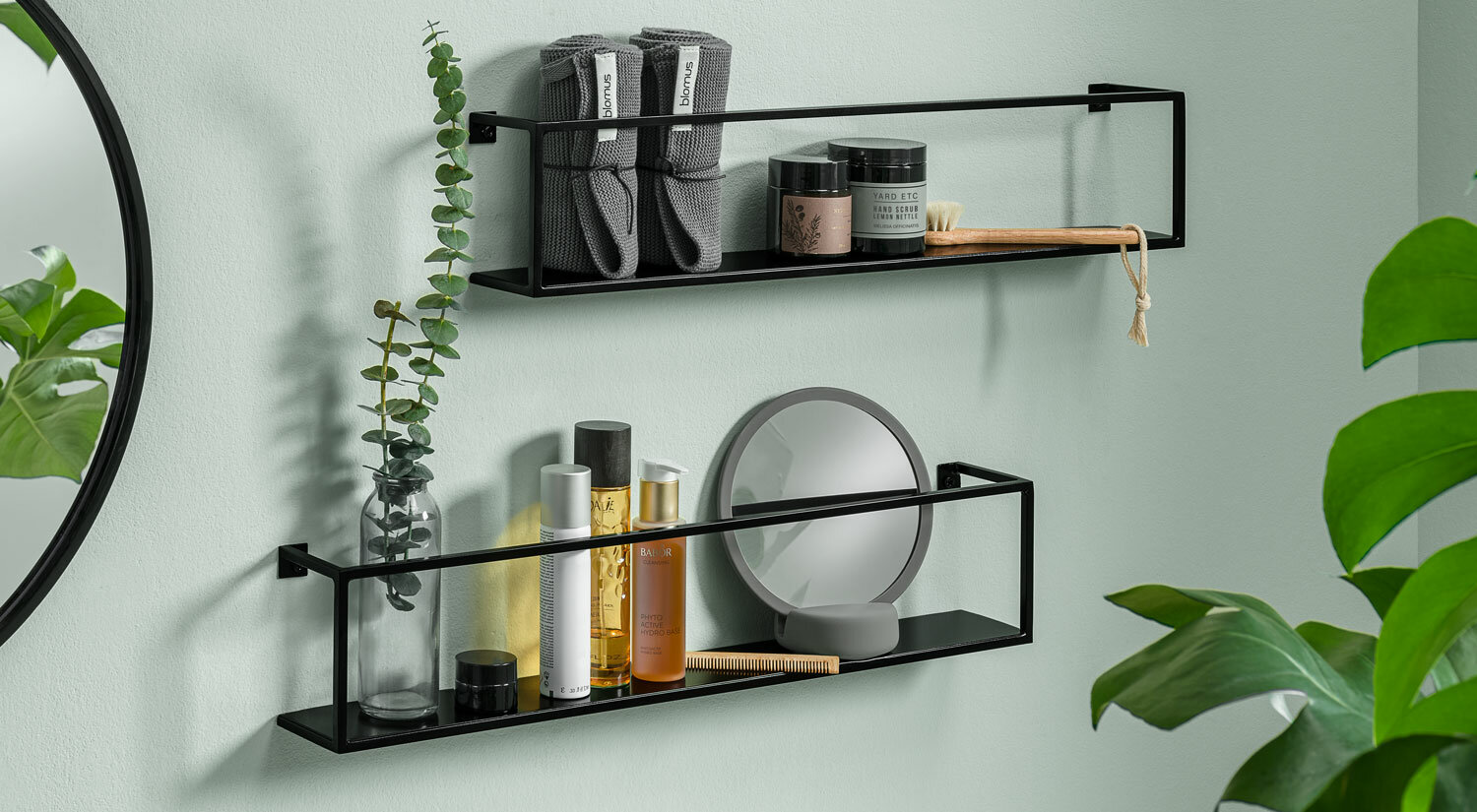 aquarium metal wall shelf - for kitchen & bathroom | regalraum