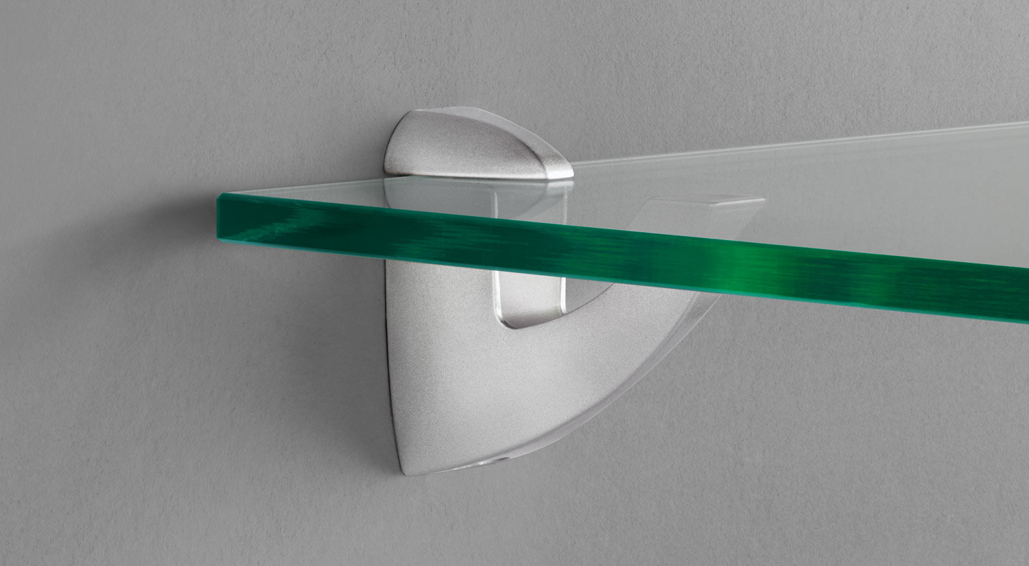 SCOOP Shelf Brackets silver, white